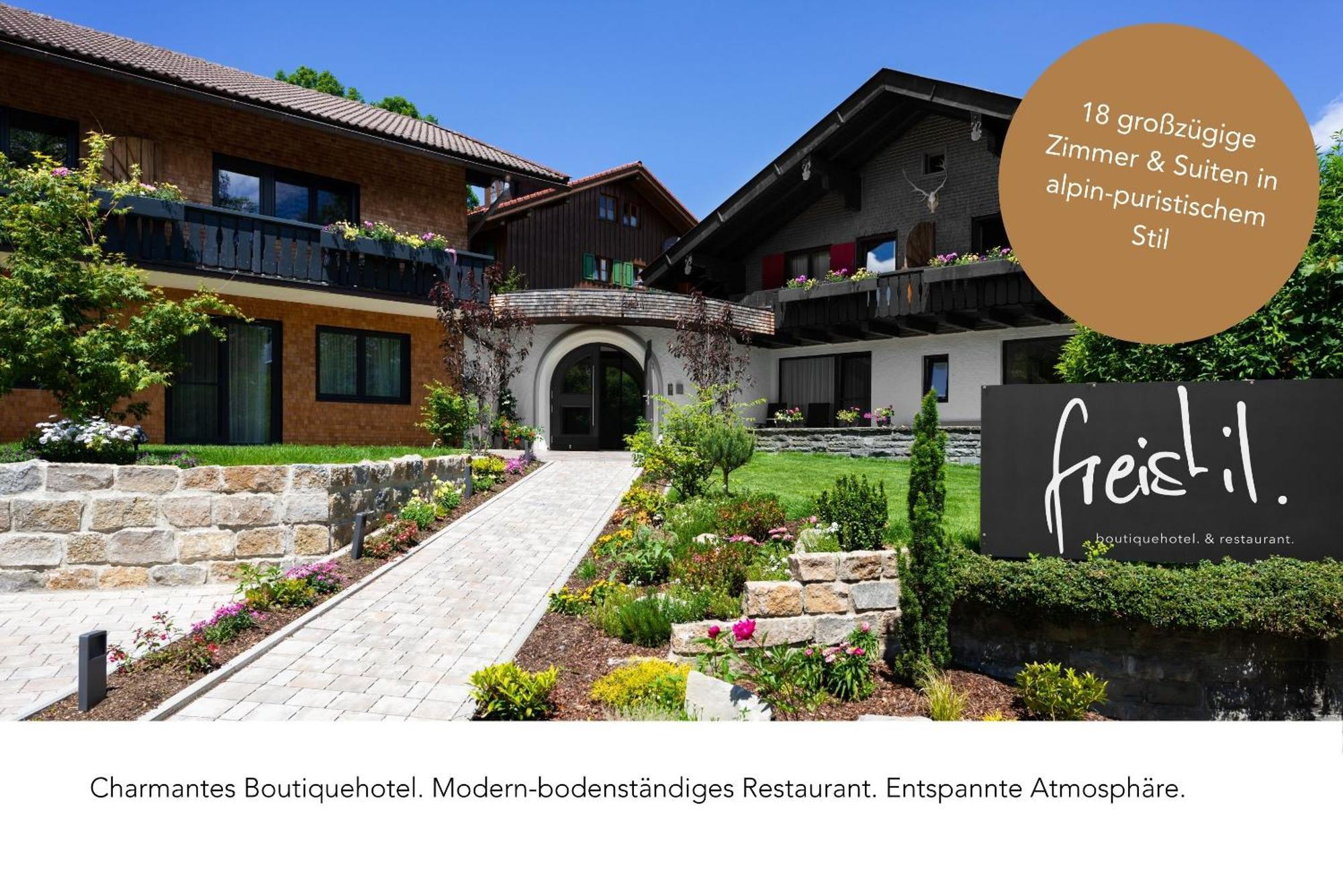 freistil Boutiquehotel Sonthofen Extérieur photo
